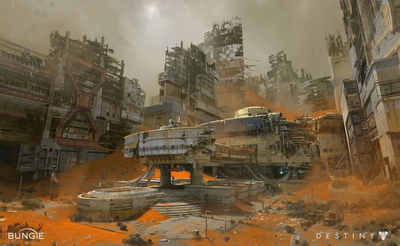 Alobine the abandoned mining outpost
