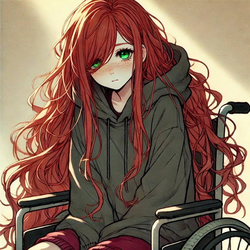 Claire, Depressed Handicapped Girl