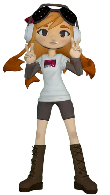 Meggy (old human model) (smg4 au)