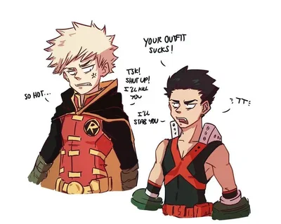 Mha x Bat family 