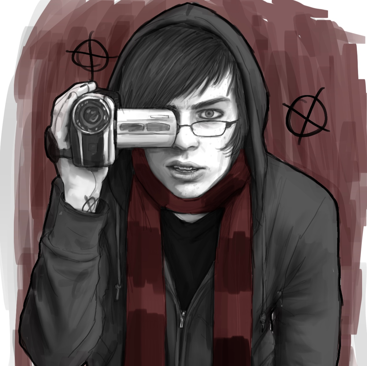 Damien | Edgelord Creepypasta geek