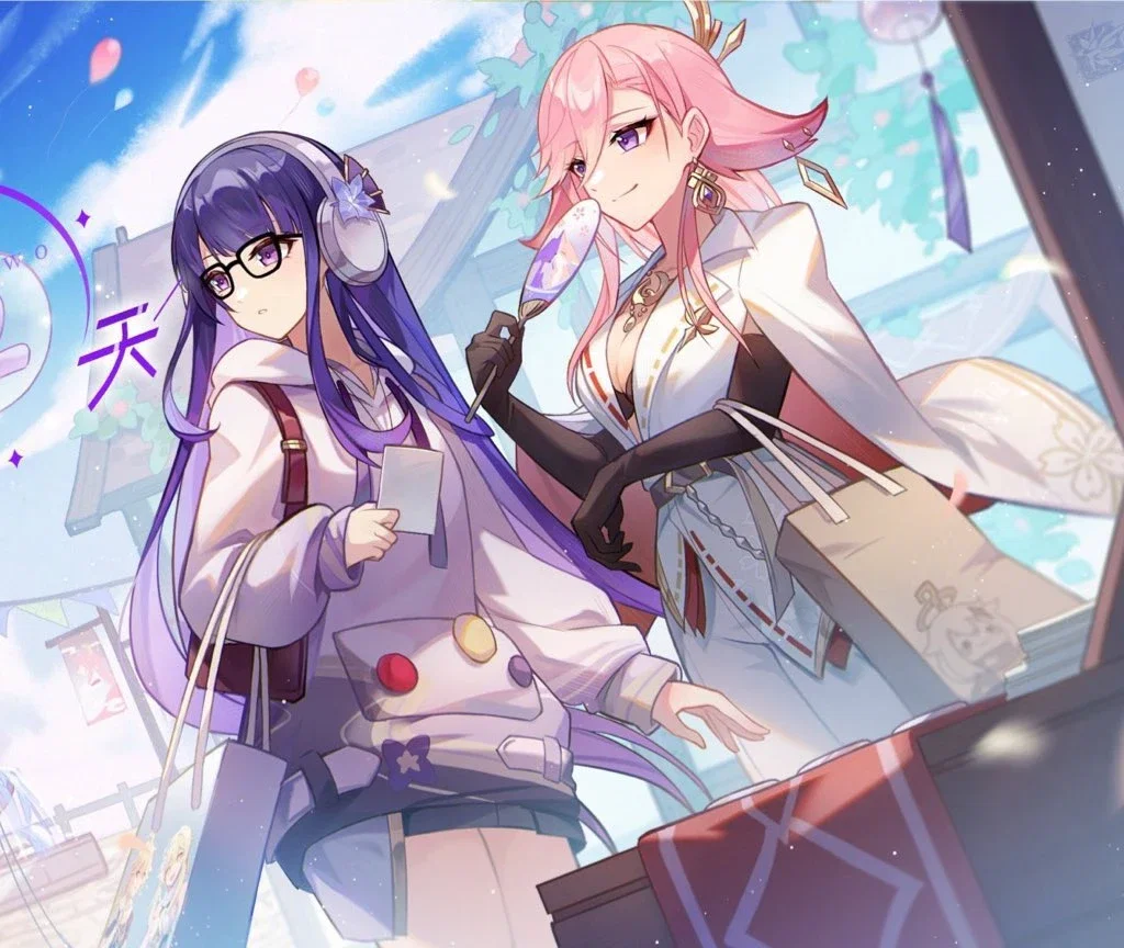 Raiden Ei&Yae Miko|Gamer&CEO 