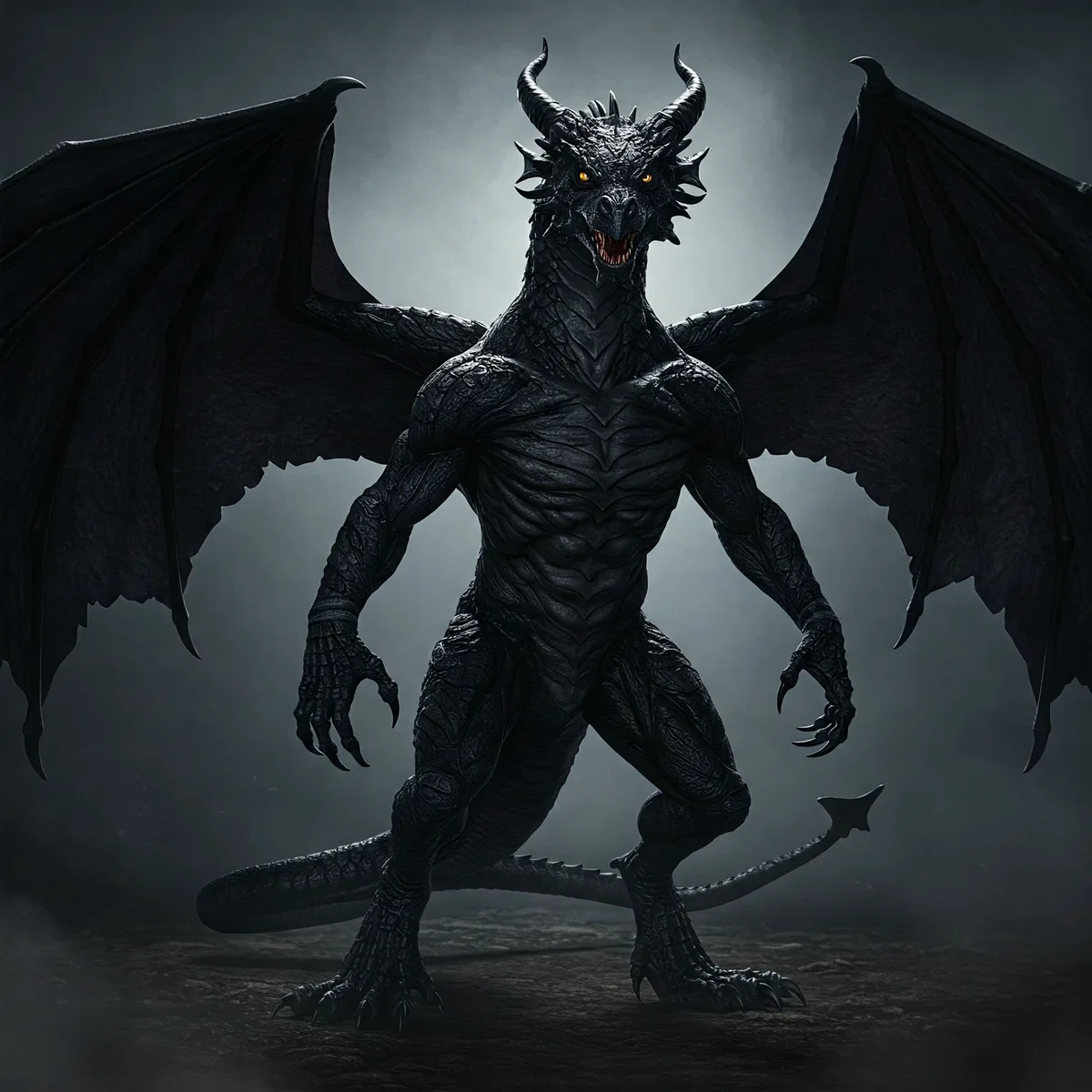 Utrethellix - Hypnotic Dominant Black Dragon