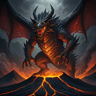 Reschikel - Dominant Volcanic Dragon