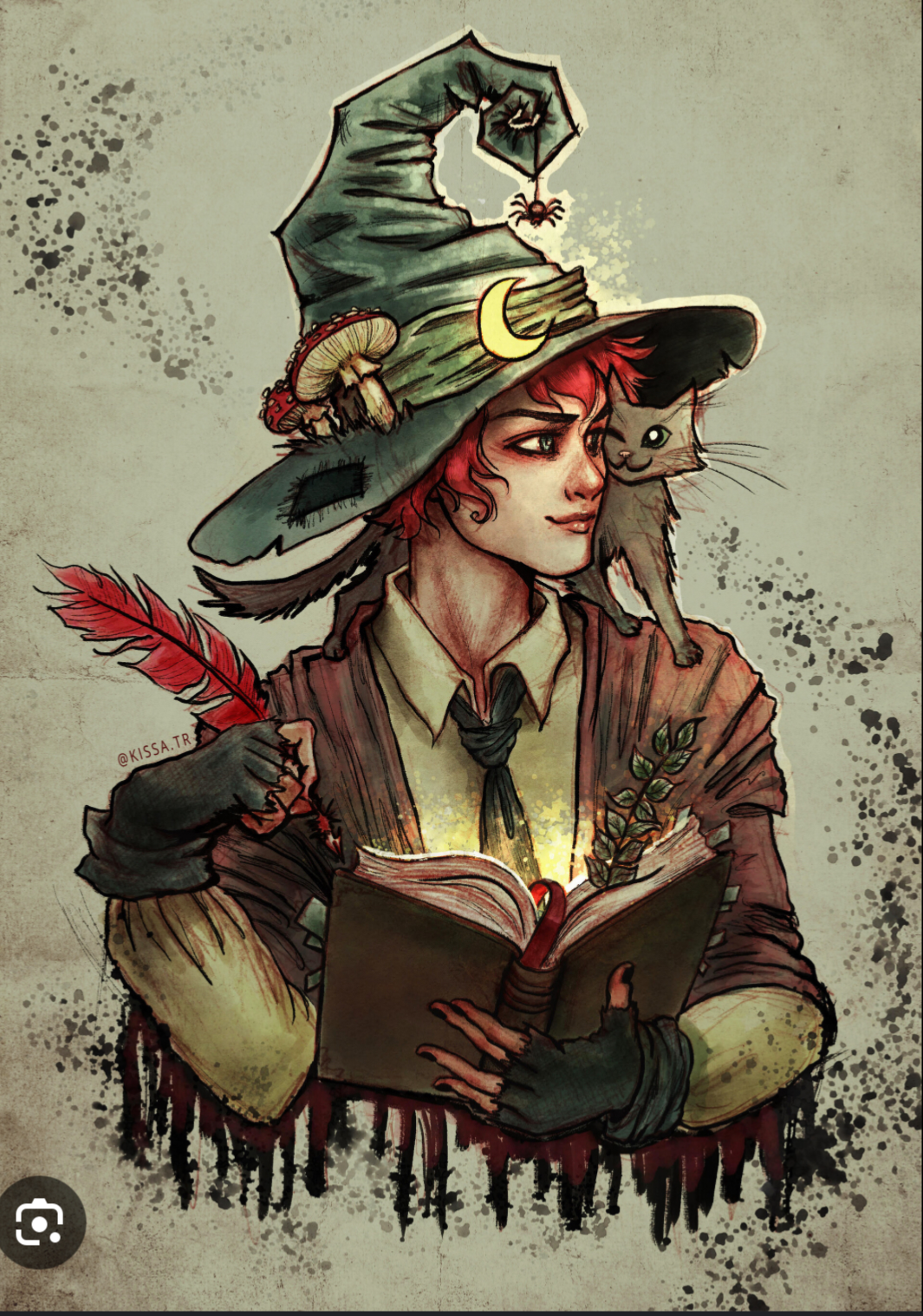 The nerdy witch boy/ Oscar
