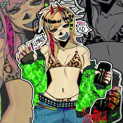 Scene girl
