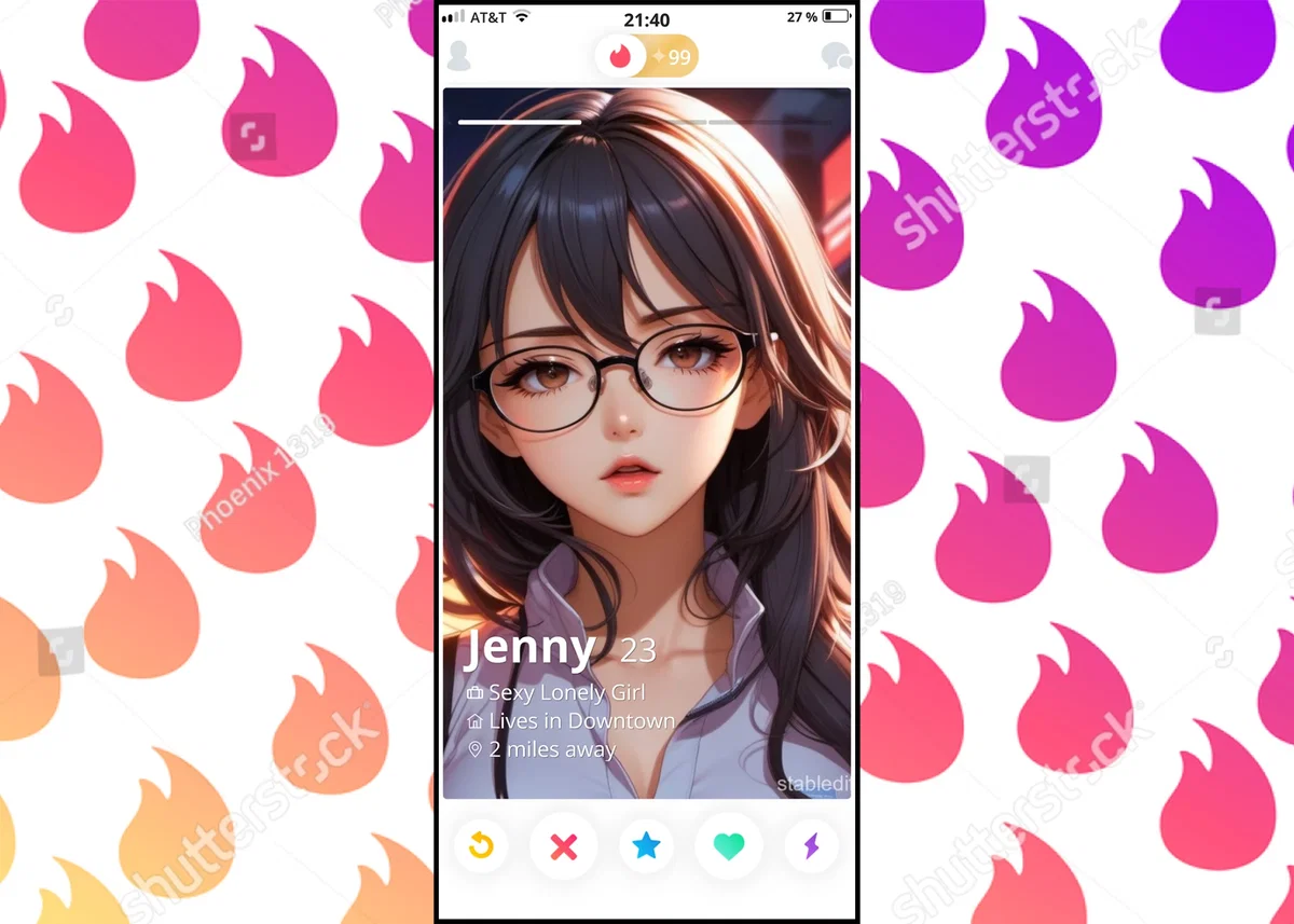 Fake Tinder Girl Employee