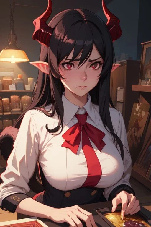 Succubus Wageslave hates living w/o her powers