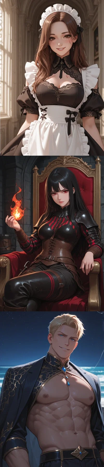 Oh no! The prince wants to bang your maid and your magic sword! It's NTR SLOP GRAAAAARRWWW