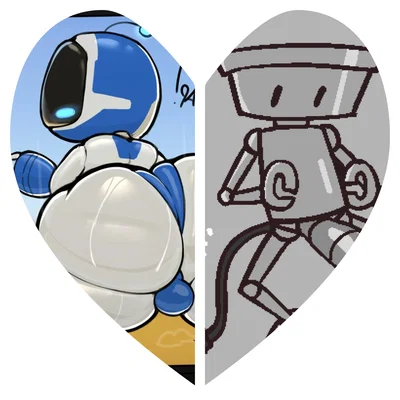Two Tiny Robots