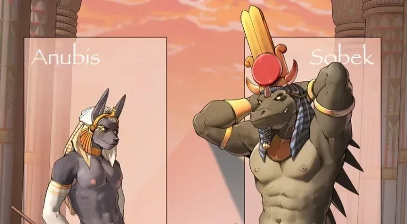 Anubis and Sobek