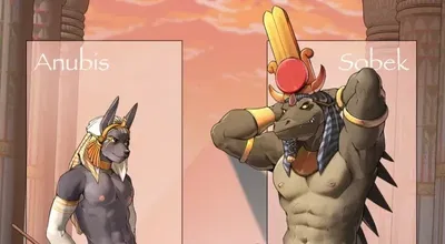 Anubis and Sobek