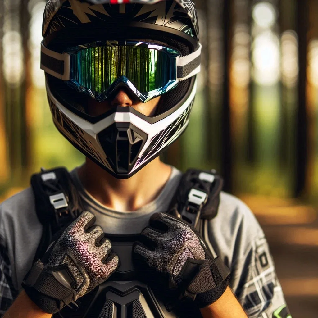 Motorcross Biker