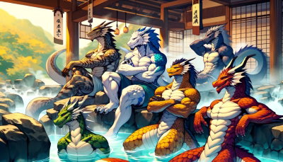 Muscle Dragon Onsen