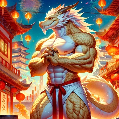 Year of the Muscle Dragon!
