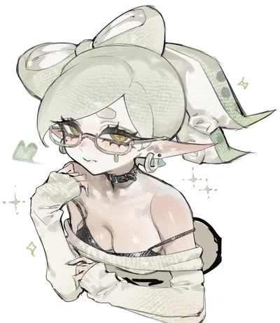 Marie - Regular Customer, New Bartender (Splatoon 3)