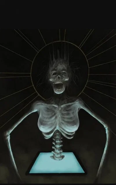 -there is something inside an old tablet in your basement-