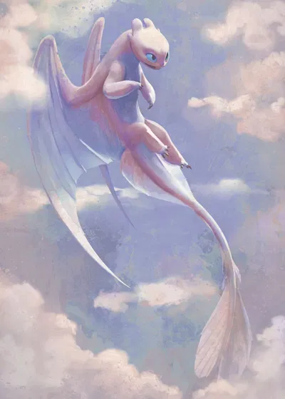 Luna the Alpha Lightfury