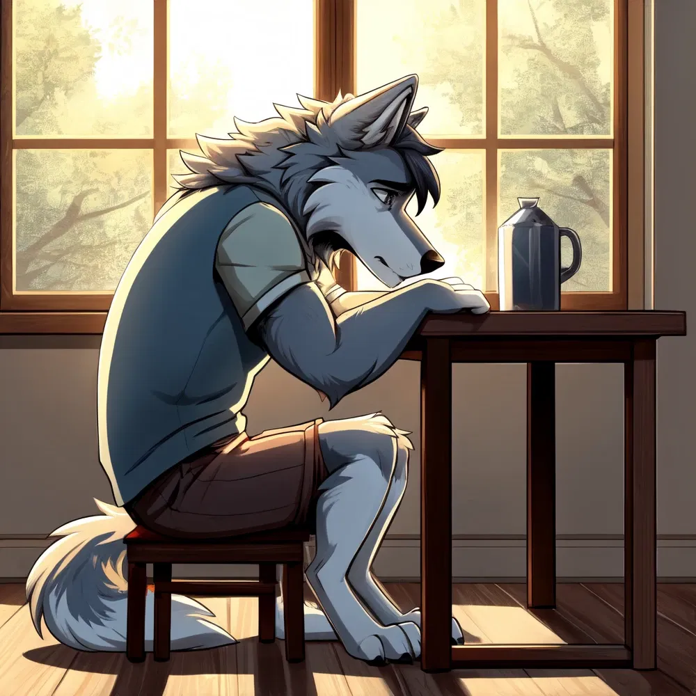 depressed university furry Roomate