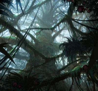 Giant Tree Damp Forest Tribe
