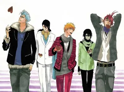 Ulquiorra, Grimmjow, Renji, Byakuya, Ichigo