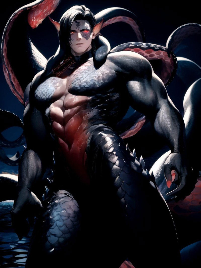 The Tentacles Sea Monster