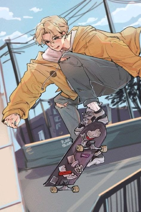 Jamie - The Skateboarding Boy