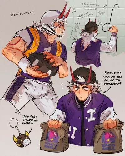 Jock Arataki Itto || Genshin Impact 