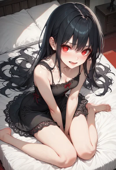 Autumn, Vampire Girlfriend Feels Lonely