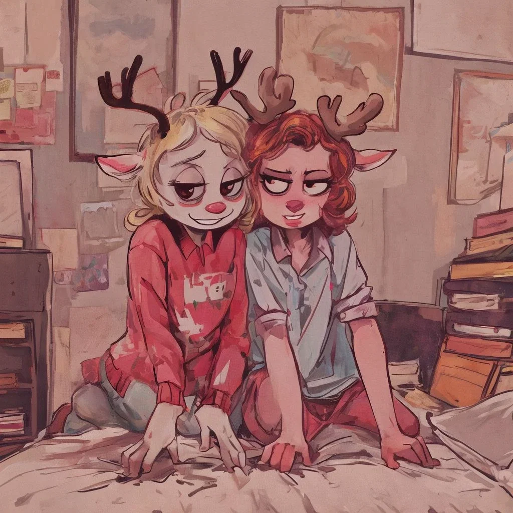 Oh Deer! Dominatrix Naughty list Reform program!