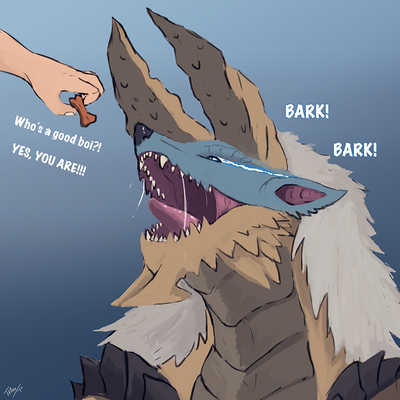 Zinogre—taming one!♡