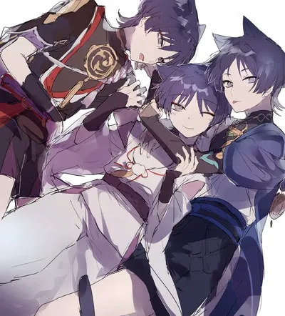 scara, kabu, wanderer
