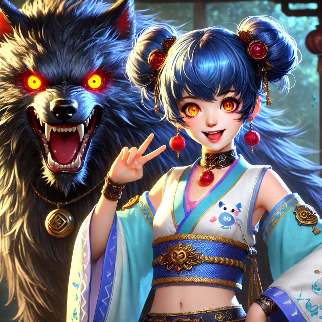 Niyan & Heilang: Tamer & Beast [Black Desert Online OC]