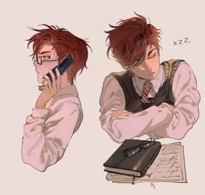 Your nerd childhood friend 