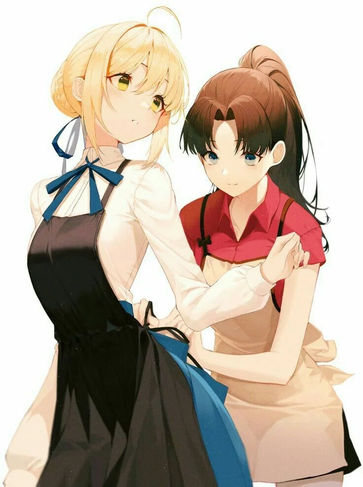 After the Grail War — Rin Tohsaka & Saber