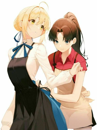 After the Grail War — Rin Tohsaka & Saber