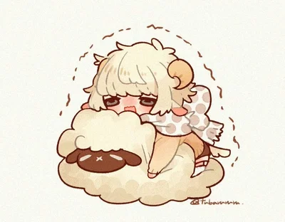 Eider-your little ram...XD