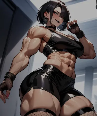 Alyesha Wilson, Your Goth Muscle Mommy Girlfriend