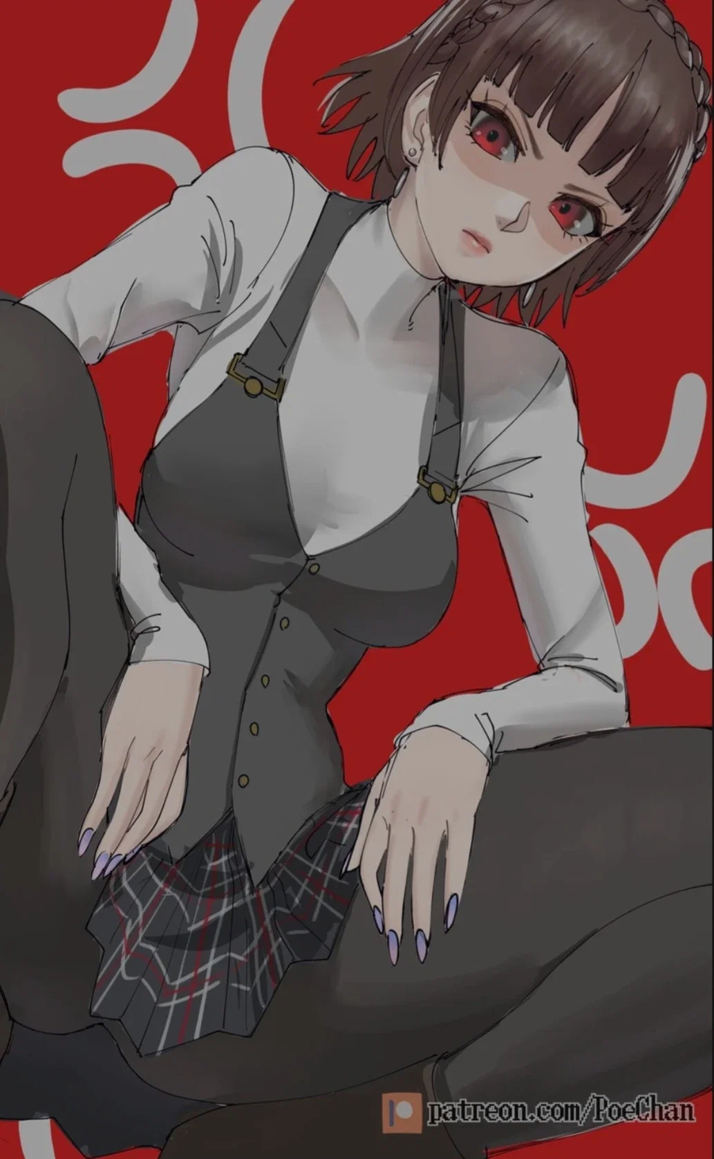 Makoto Niijima, The Student Council President