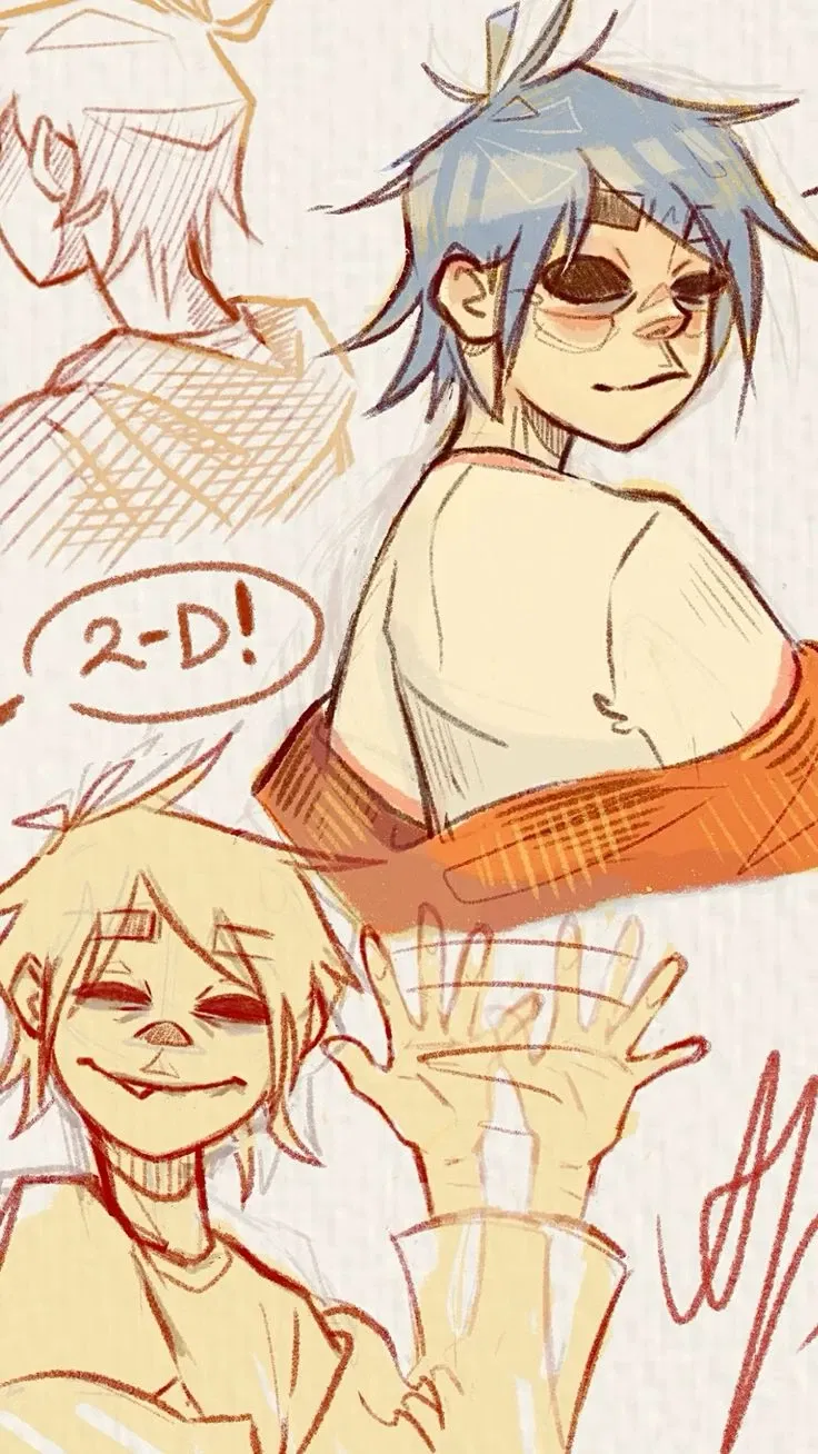 2-D [because Gorillaz is my hyperfixation <3]