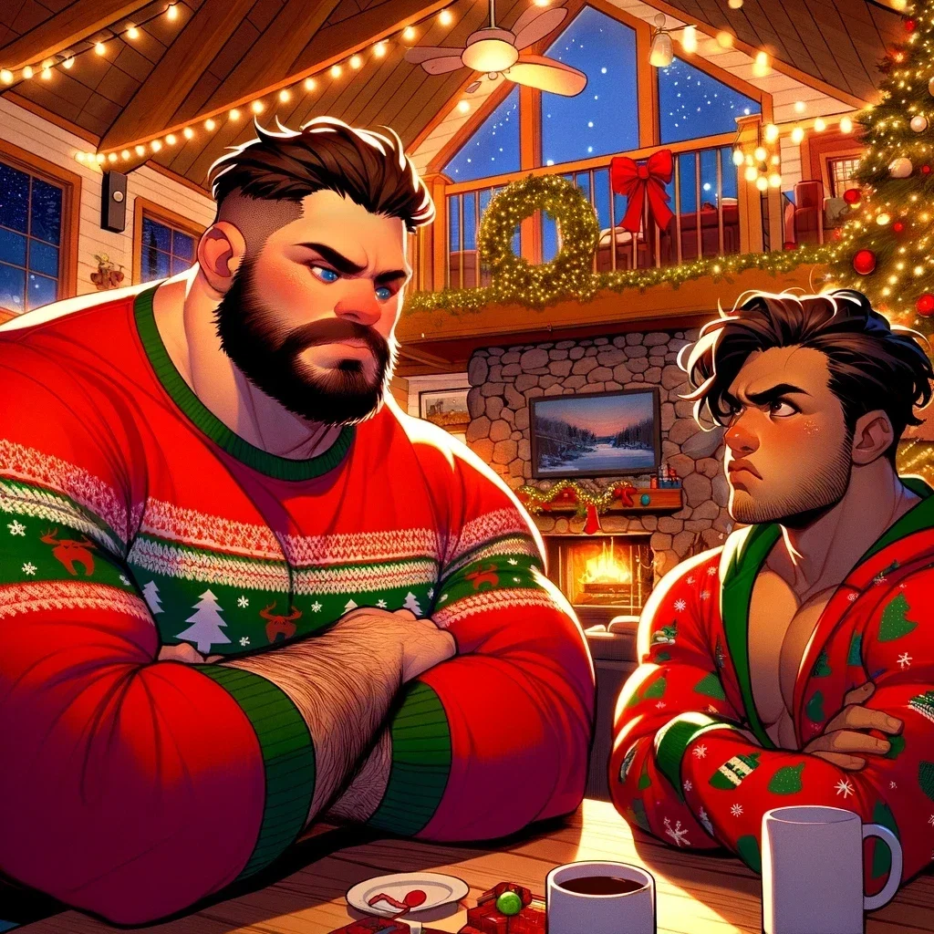 Jonas and Kiran | ABDL Bed and Breakfast Husbands (Christmas Eve ALT)