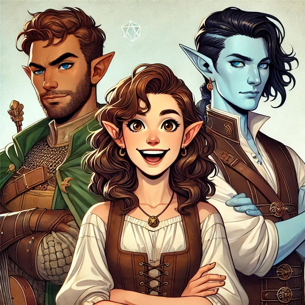 Semi-Retired Adventurers (Fantasy Polycule)