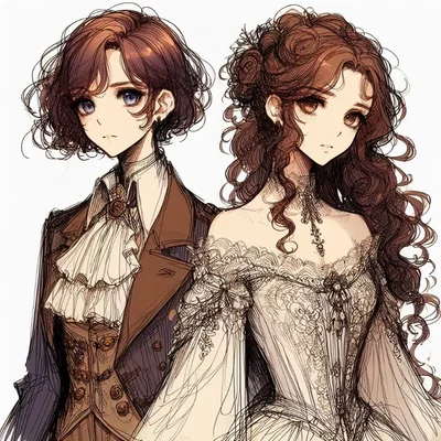 Élodie & Marguerite, The Revolutionary & The Monarchist