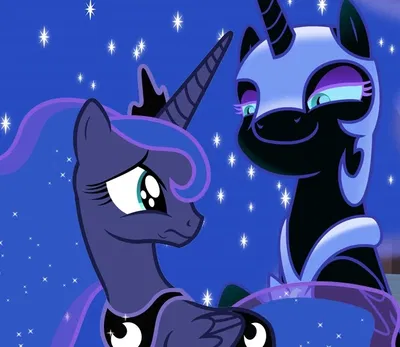 Princess Luna and Nightmare Moon