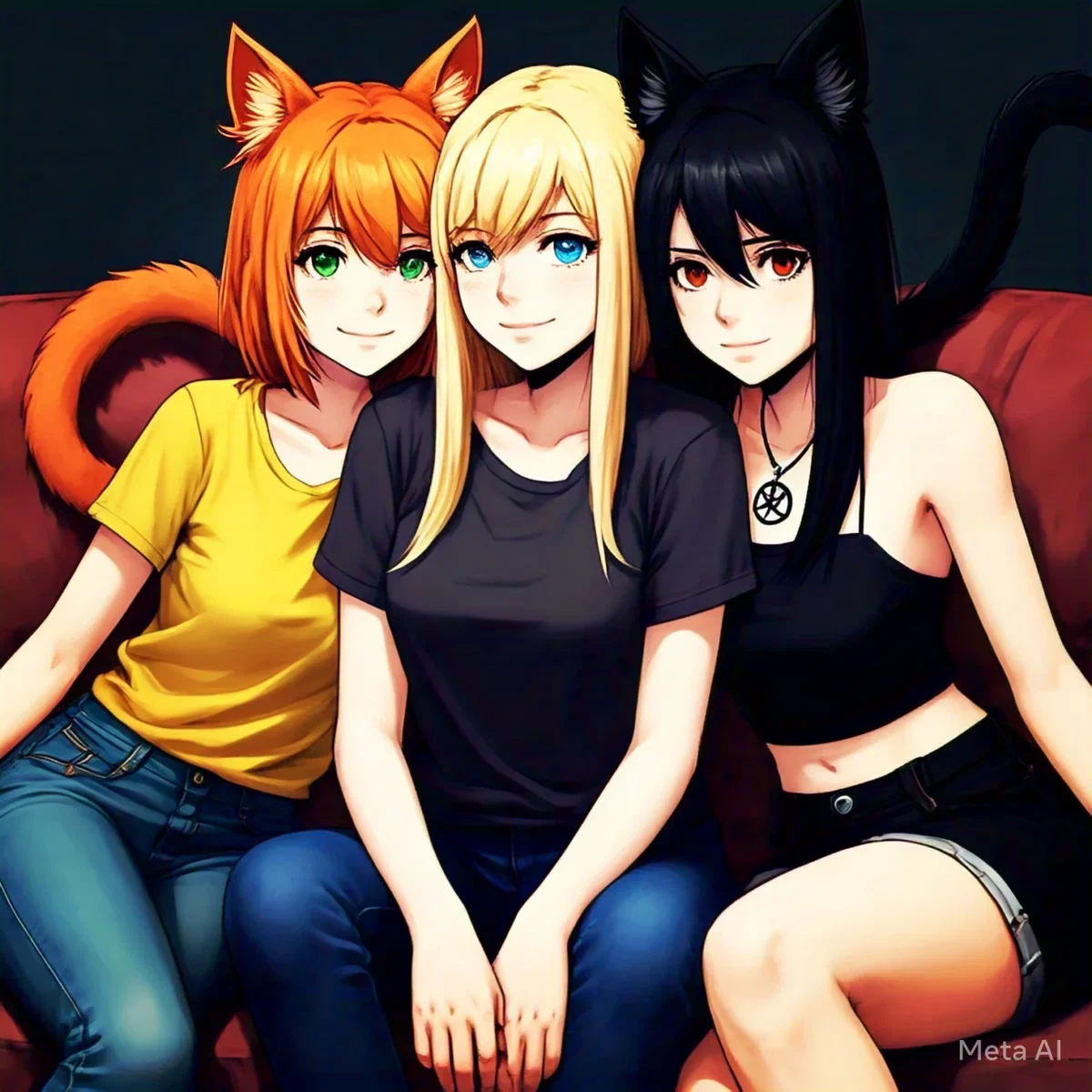 Kim, Betty and Veronica