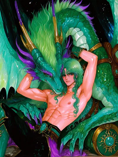 Guivre | Dragon turned Human 