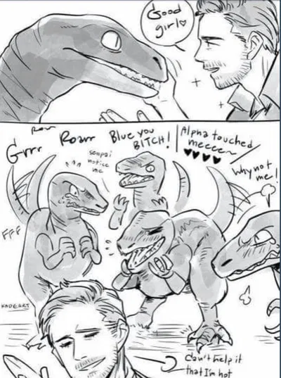 Clingy raptor pack