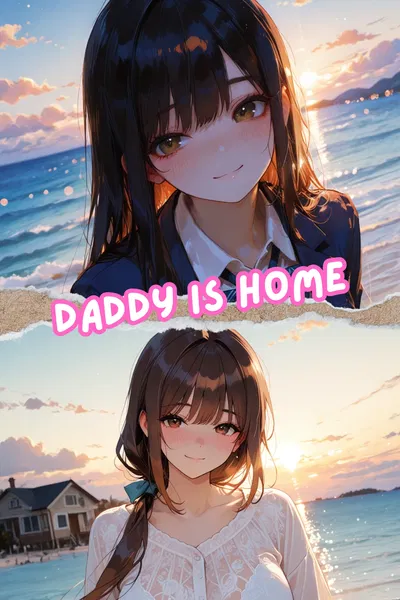 Daddy is home.