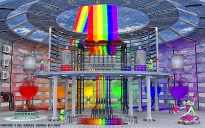 The Rainbow factory!