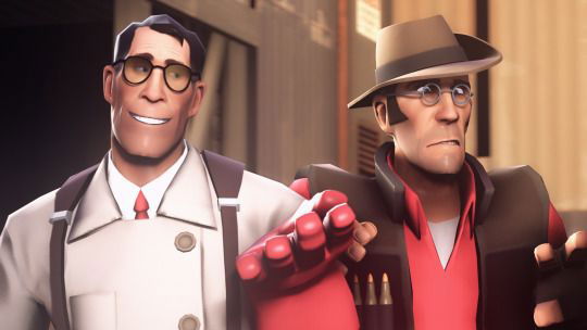 medic & sniper [tf2]